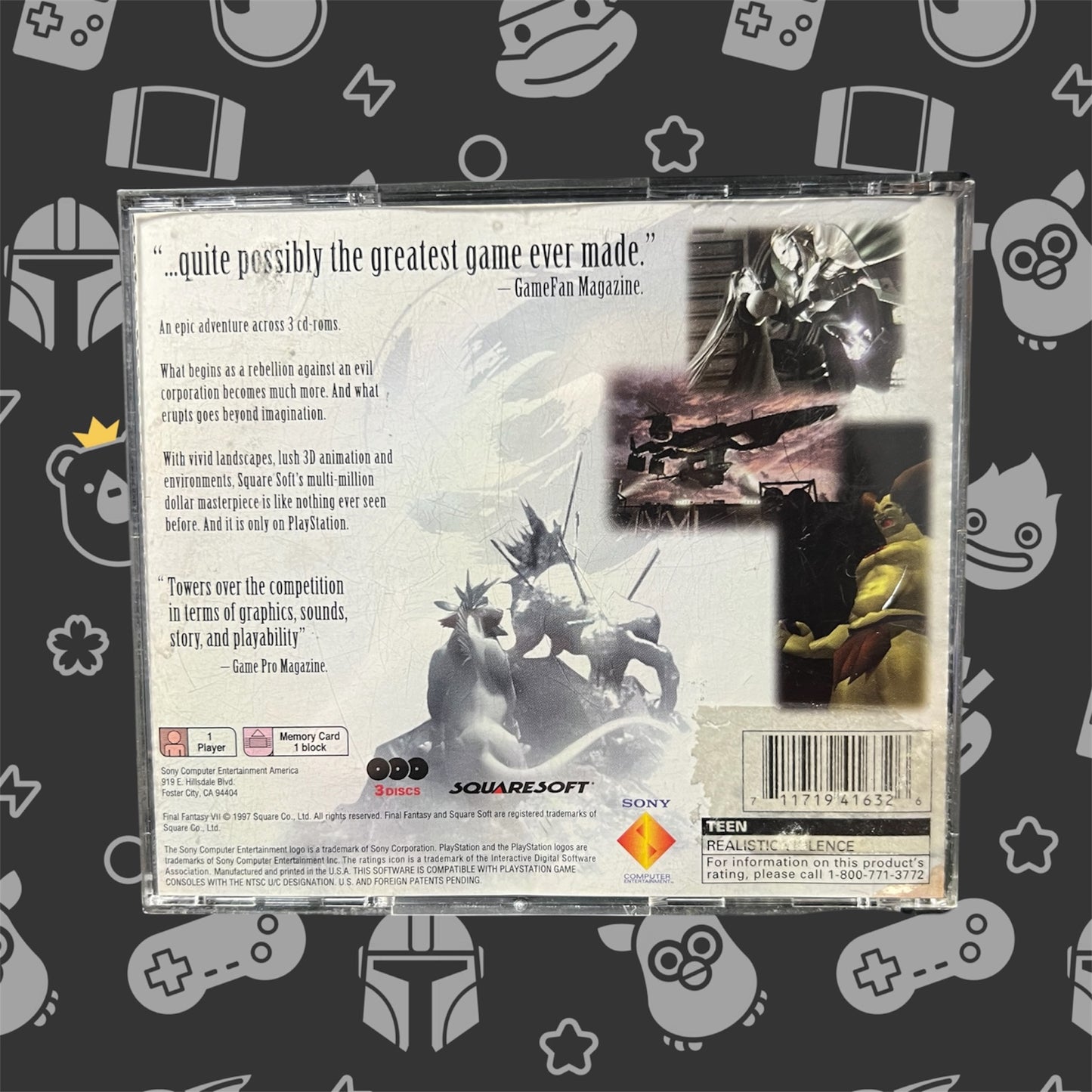 Final Fantasy VII (Sony PlayStation, 1997)