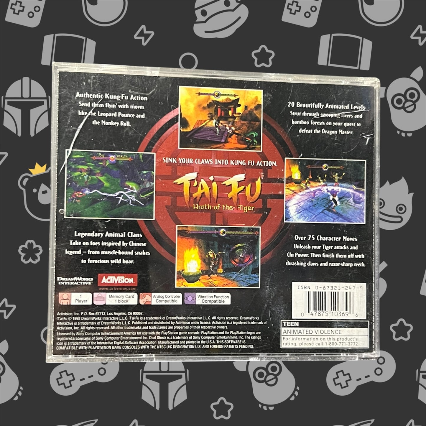 Tai Fu: Wrath of the Tiger (Sony PlayStation, 1999)