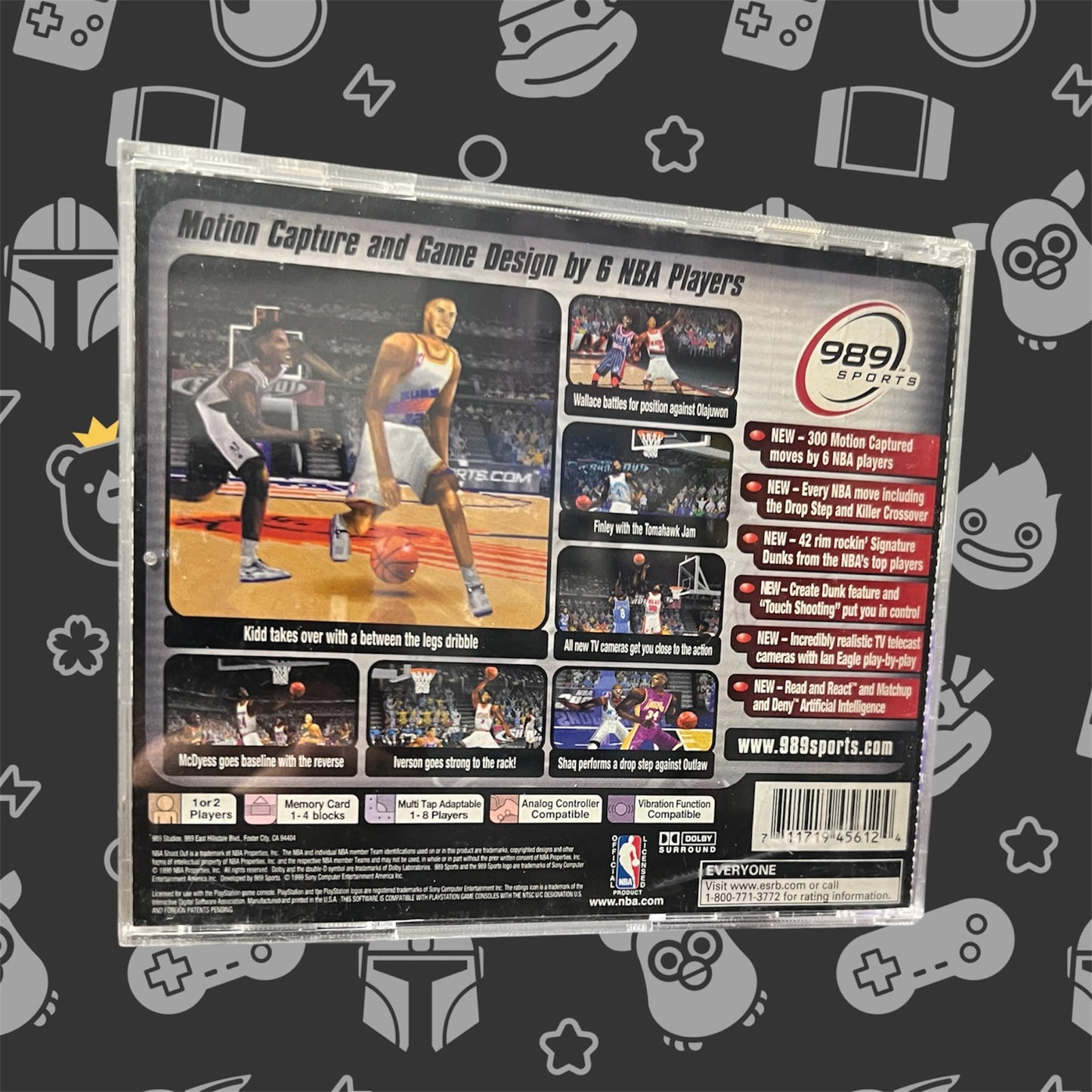 NBA ShootOut 2000 (Sony PlayStation, 1999)