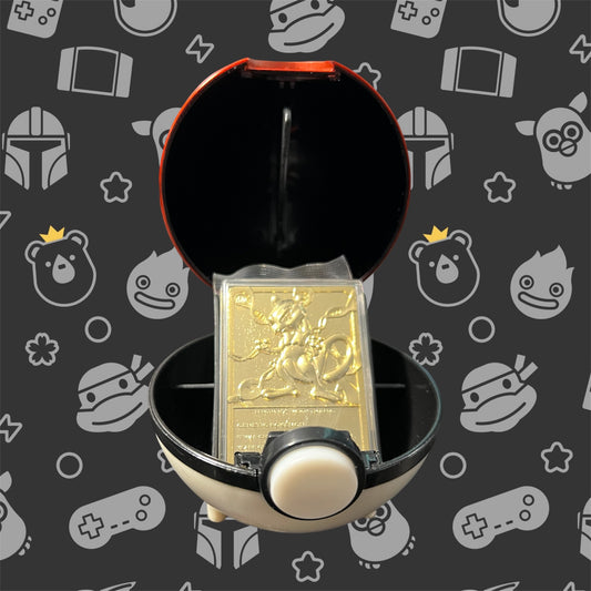 Pokemon 23K Gold-Plated Mewtwo Trading Card - Limited Edition (Burger King, 1999)