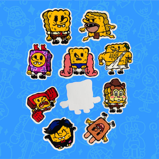 "Mini Bobs" Blind Pack 1" Stickers by CrystalFace