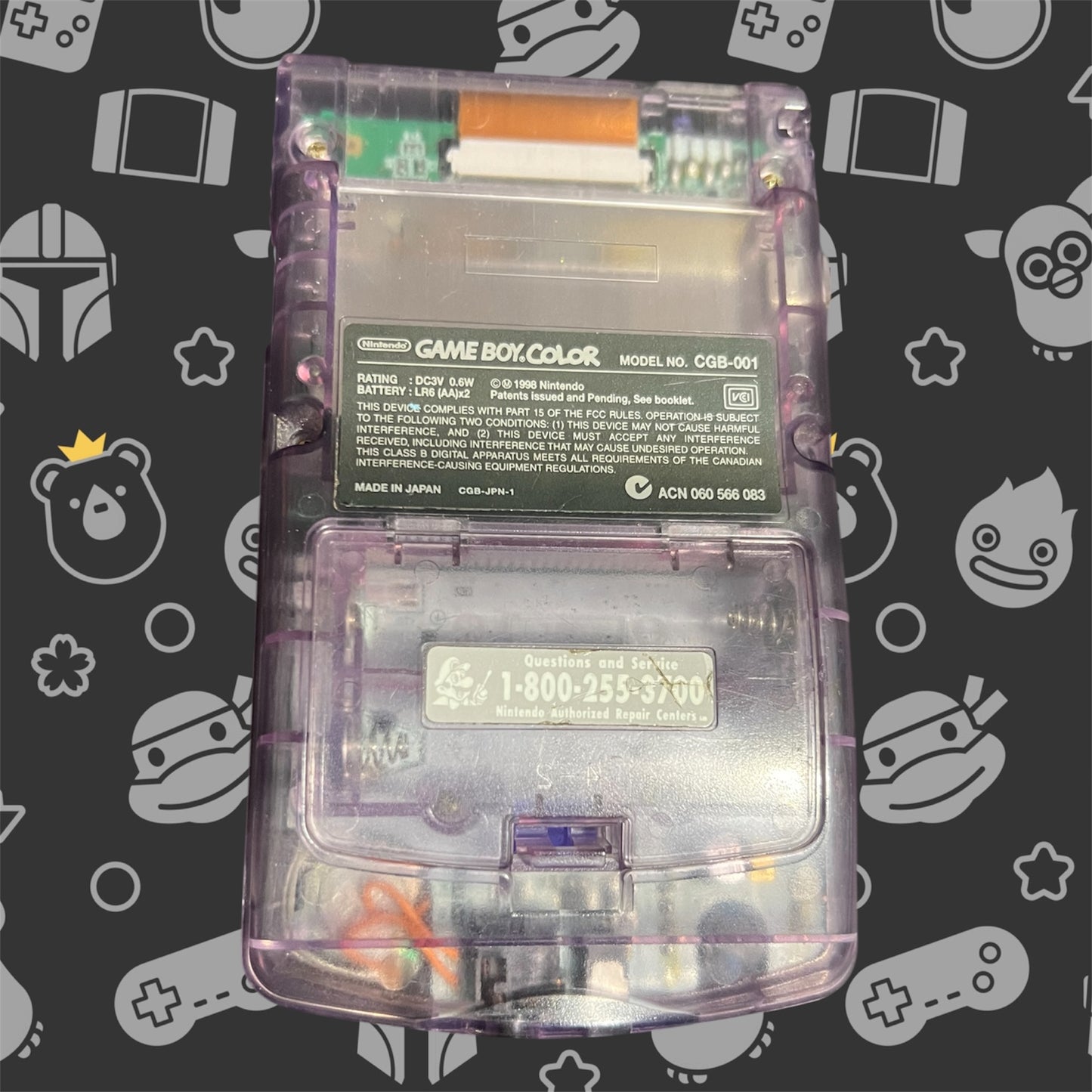 Game Boy Color - Atomic Purple (Nintendo, 1998)