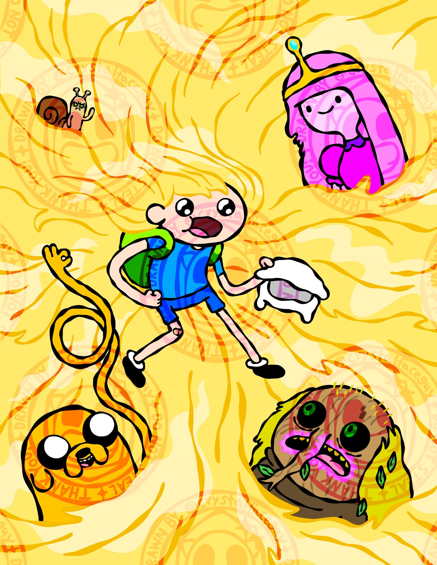 "Adventure Time" By CrystalFace