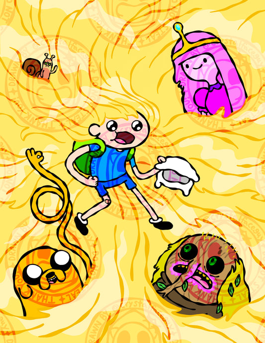 "Adventure Time" By CrystalFace