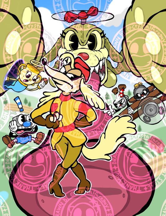 "Doggone Dogfight" By CrystalFace