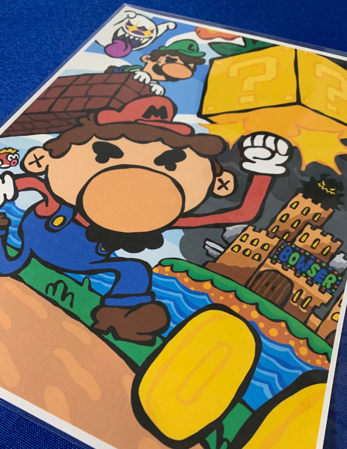 "Super Mario World" by CrystalFace