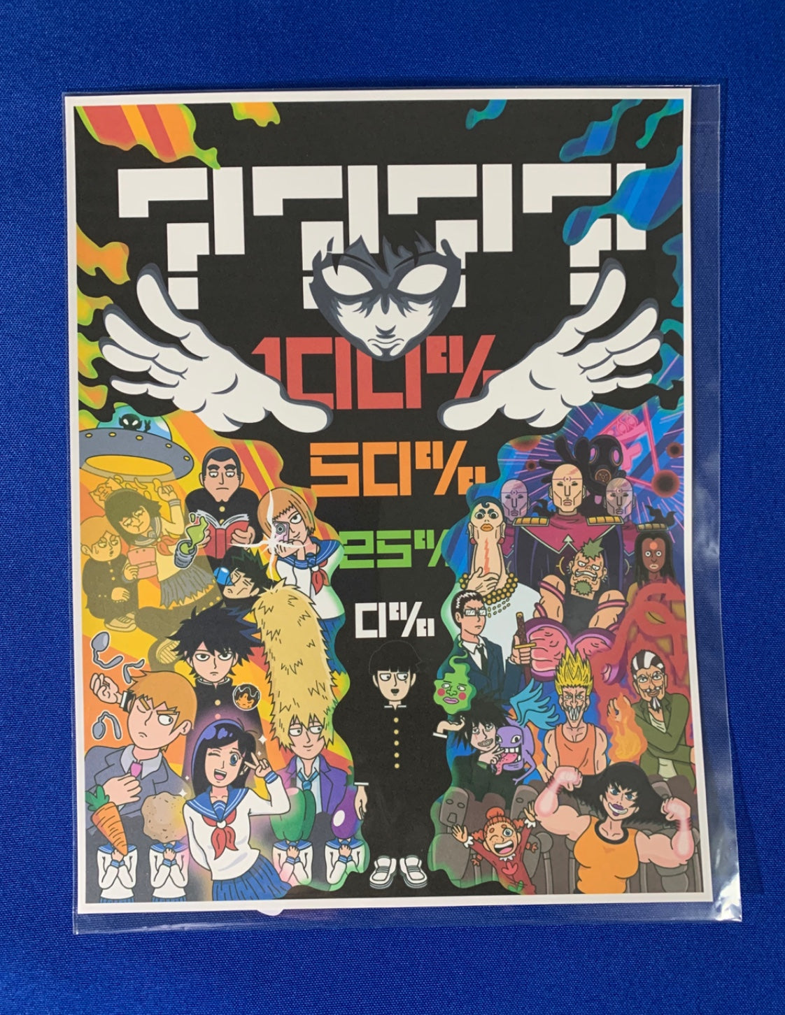 "Mob Psycho" by CrystalFace
