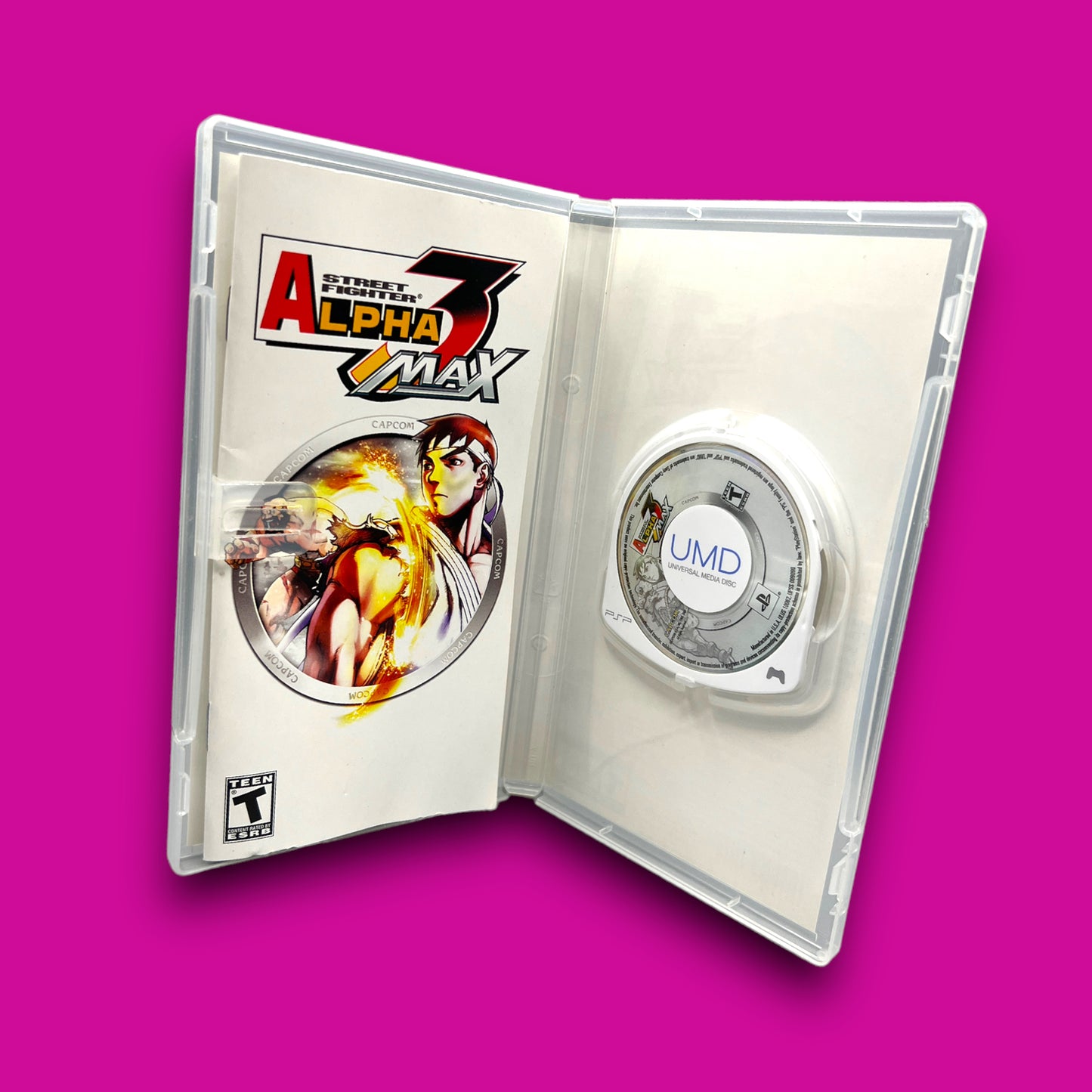 Street Fighter Alpha 3 MAX (Sony PlayStation Portable, 2006)
