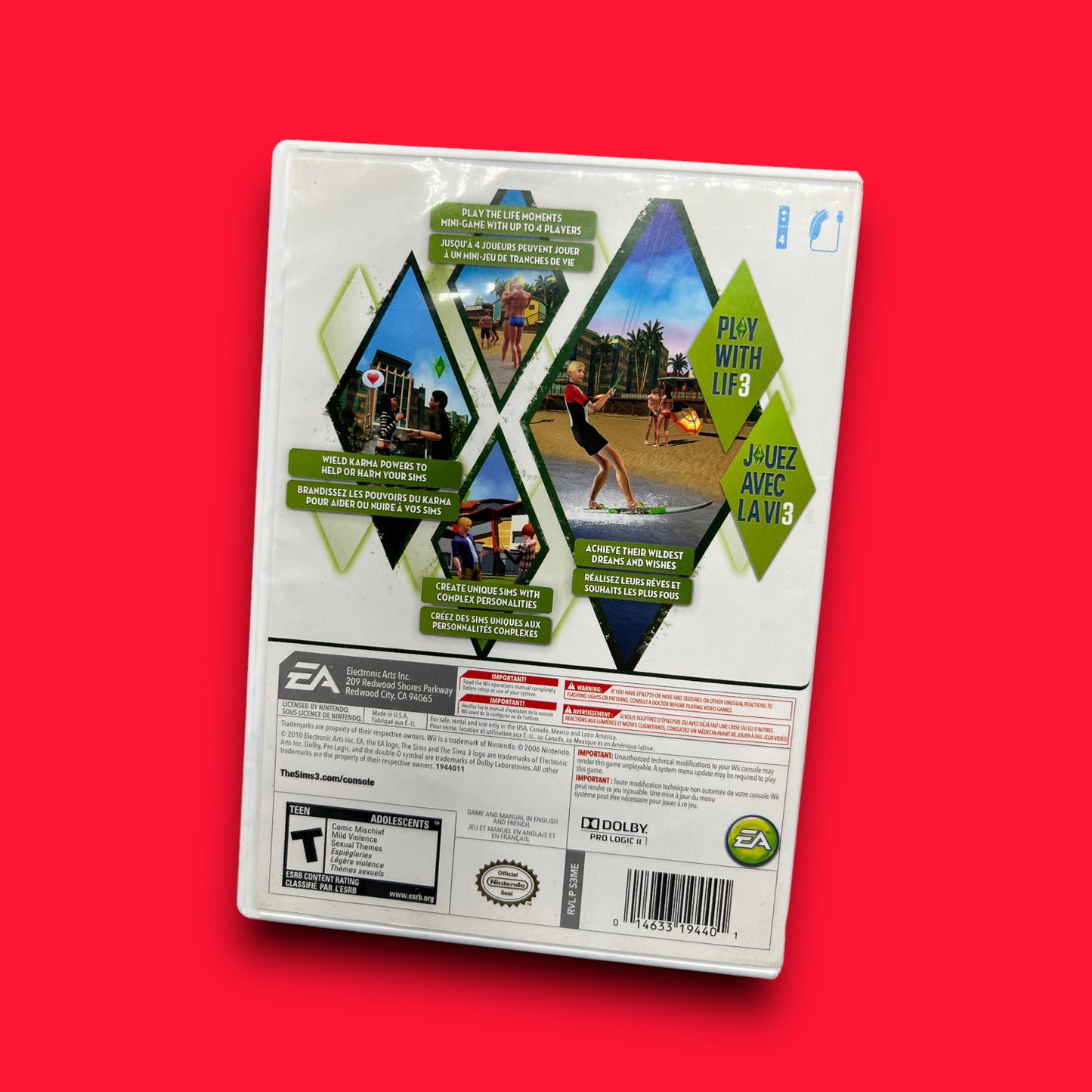 The Sims 3 (Nintendo Wii, 2010)
