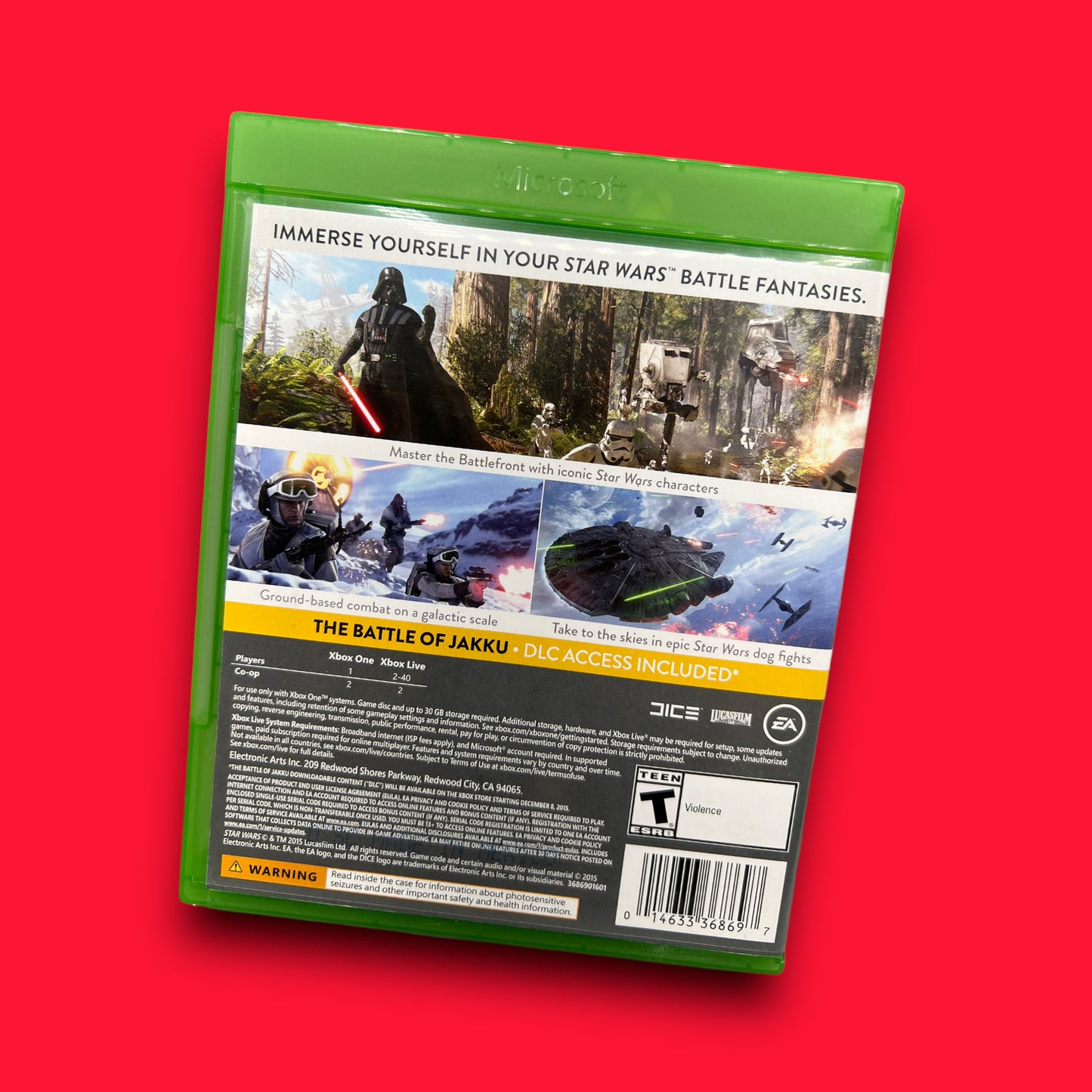 Star Wars: Battlefront (Microsoft Xbox One, 2015)