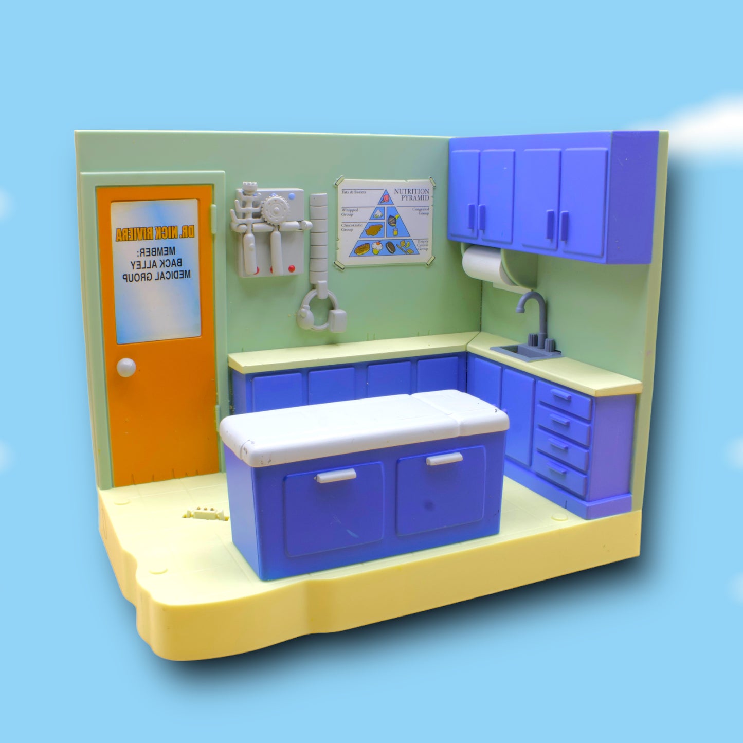 The World of Springfield Series 10 Playset - Hospital (Playmates, 2002)