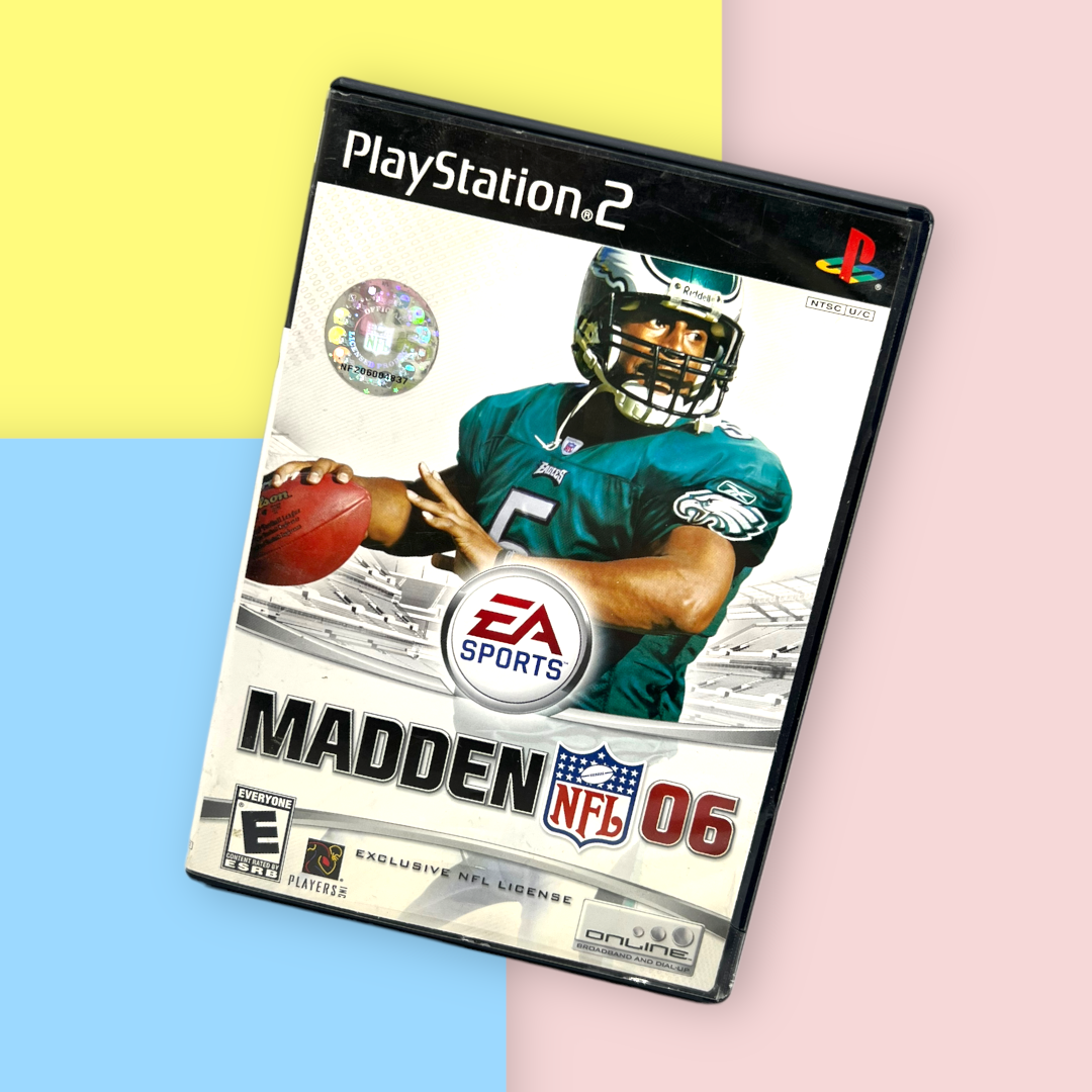 Madden nfl 06 2024 ps2