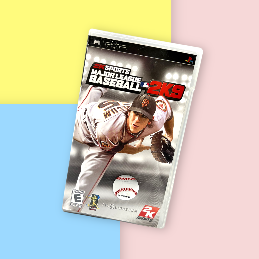 PSP Major League Baseball 2K9 & Madden NFL 08 sports games.