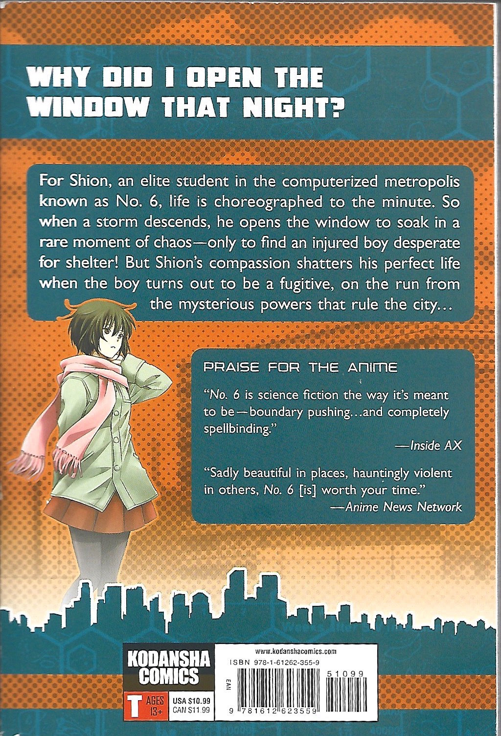 No. 6 Volume 1 (Kodansha Comics, 2011)