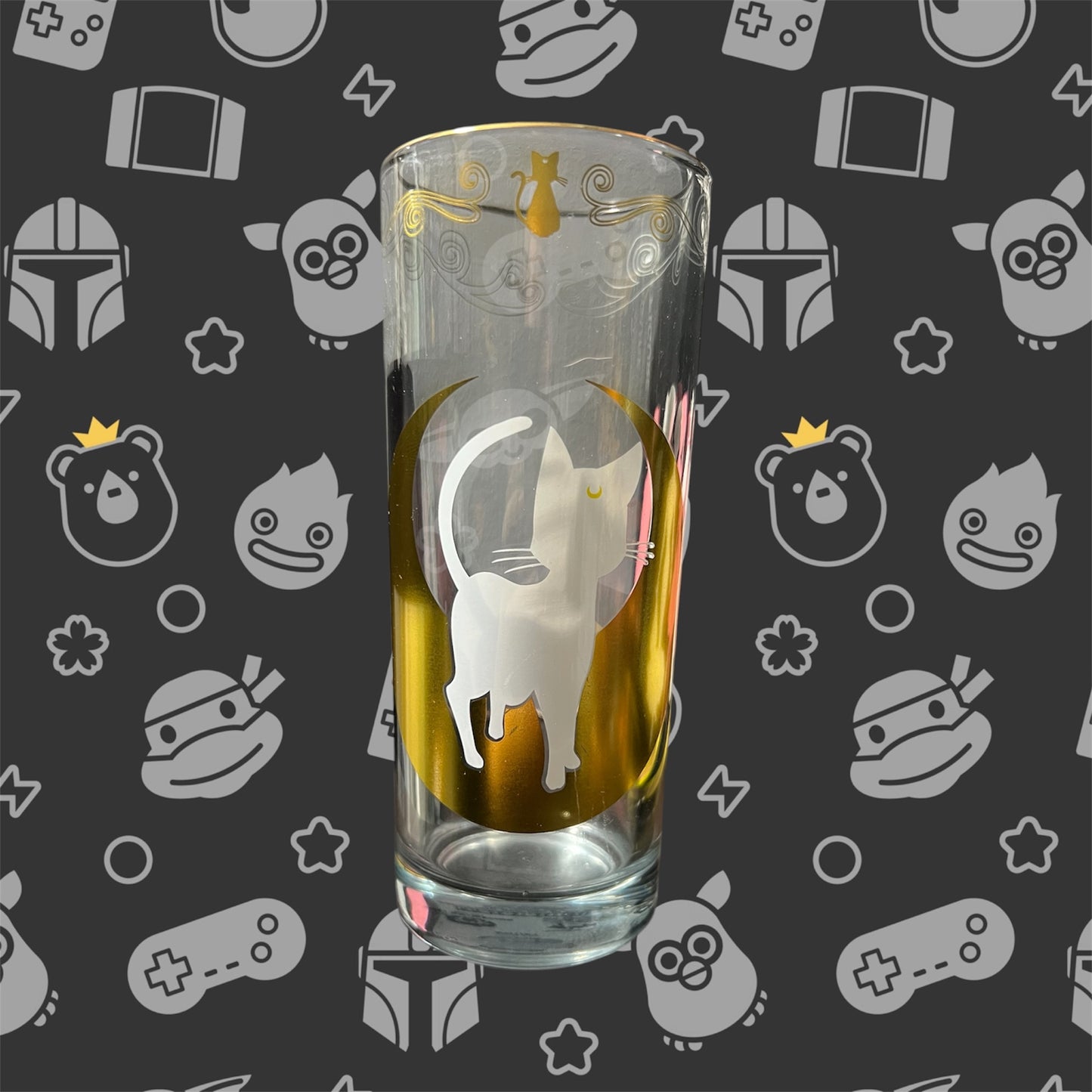 Sailor Moon Luna & Artemis 2 Pack Pint Glasses (GameStop, 2021)
