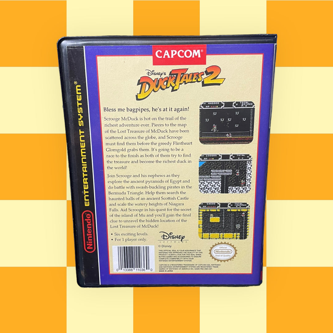 Custom NES Clamshell Case - DuckTales 2