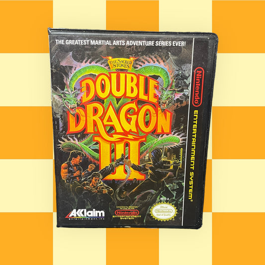 Custom NES Clamshell Case - Double Dragon III