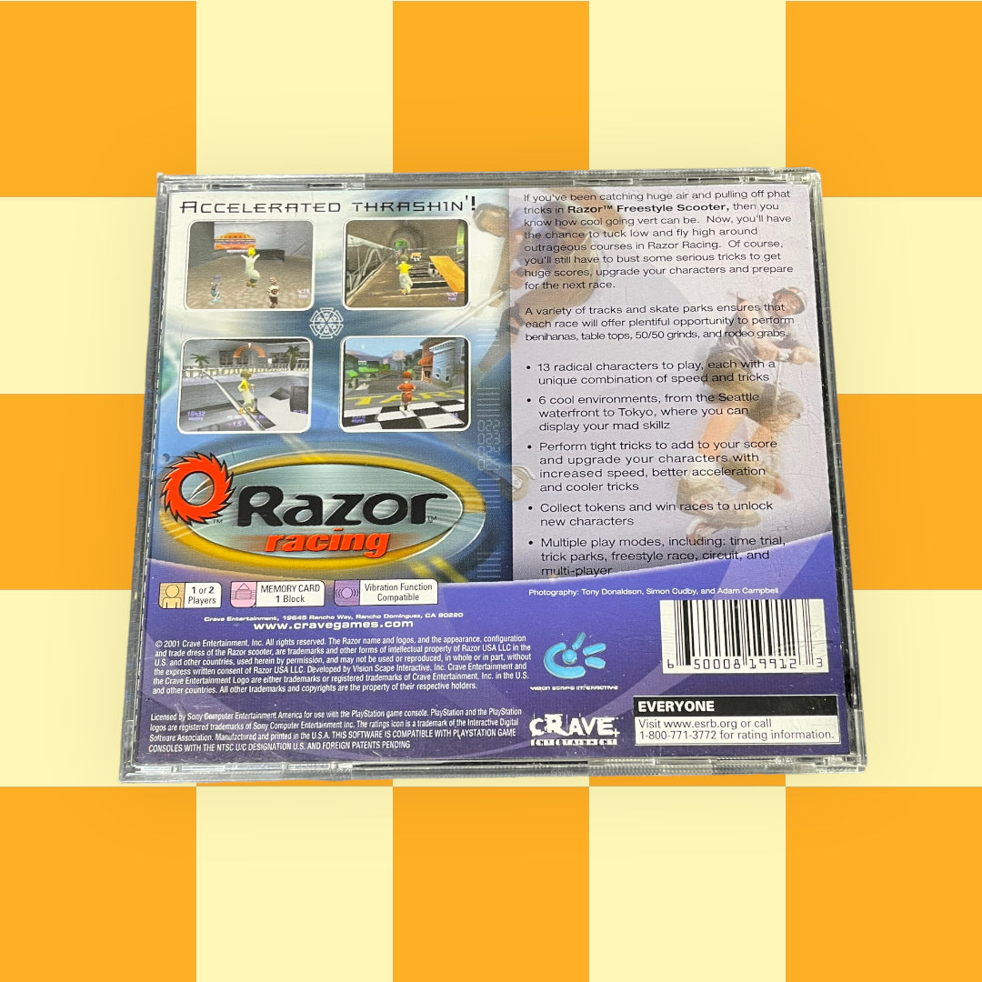 Razor Racing (Sony PlayStation, 2001)