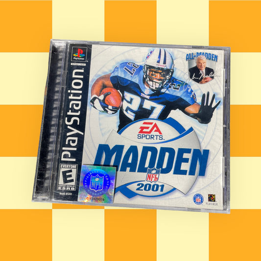 Madden NFL 2001 (Sony PlayStation, 2000)