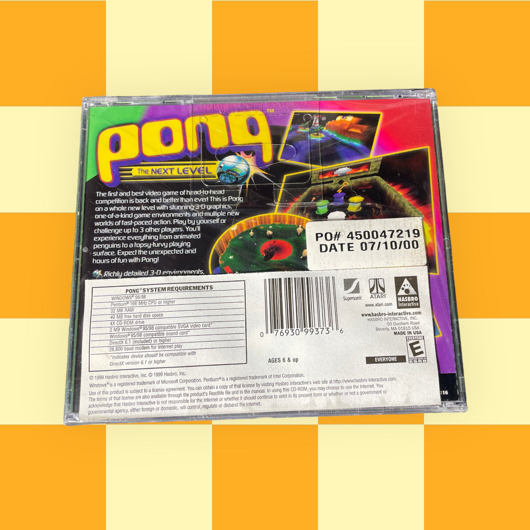 Pong: The Next Level (Microsoft Windows, 1999)