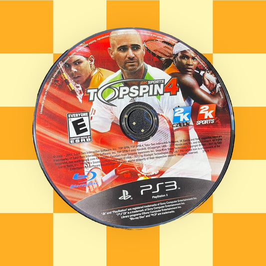 Top Spin 4 (Sony PlayStation 3, 2011)