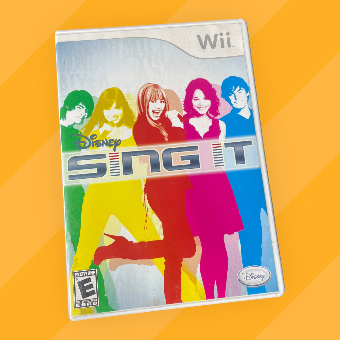 Disney Sing It (Nintendo Wii, 2008)