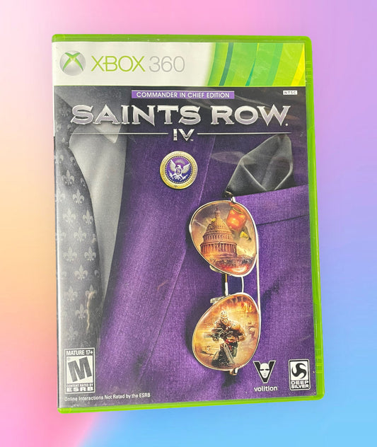 Saints Row IV [Commander in Chief Edition] (Microsoft Xbox 360, 2013)