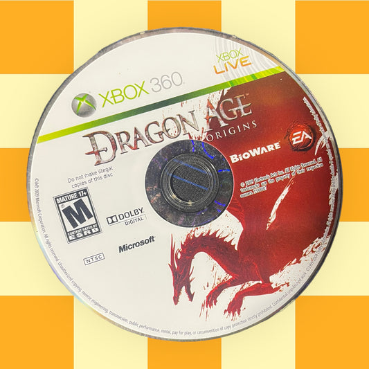 Dragon Age: Origins (Microsoft Xbox 360, 2009)