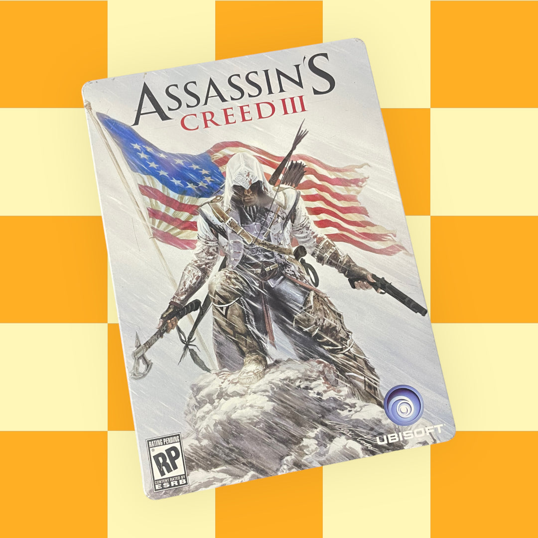 Assassin's Creed III [Steelbook Edition] (Microsoft Xbox 360, 2012)