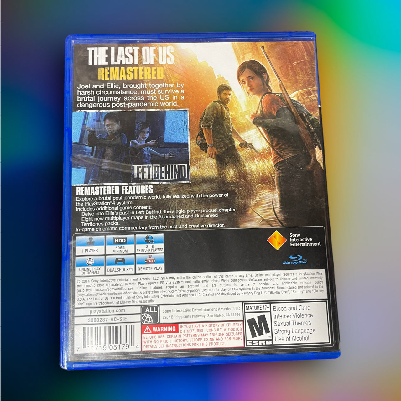 The Last of Us Remastered (Sony PlayStation 4, 2014)