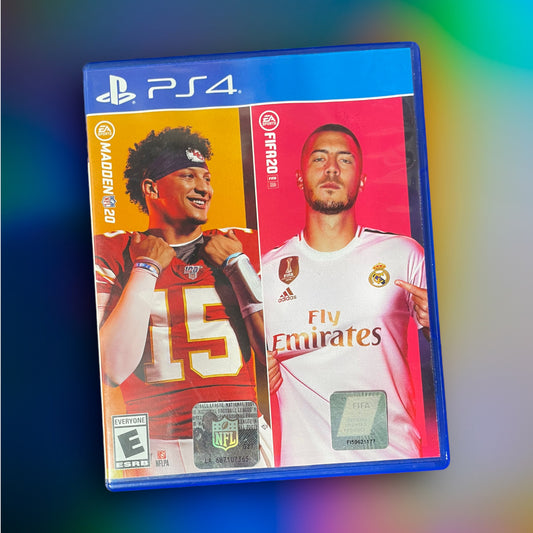 Madden NFL 20 and FIFA 20 Bundle (Sony PlayStation 4, 2019)