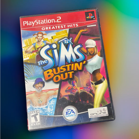 The Sims: Bustin' Out [Greatest Hits] (Sony PlayStation 2, 2003)