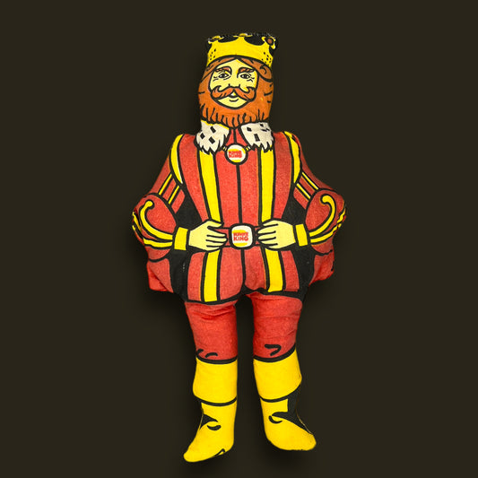 The Burger King Vintage Plush (Burger King, 1980's)
