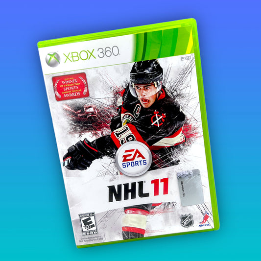 NHL11 *Case & Inserts Only* (Microsoft Xbox 360, 2010)