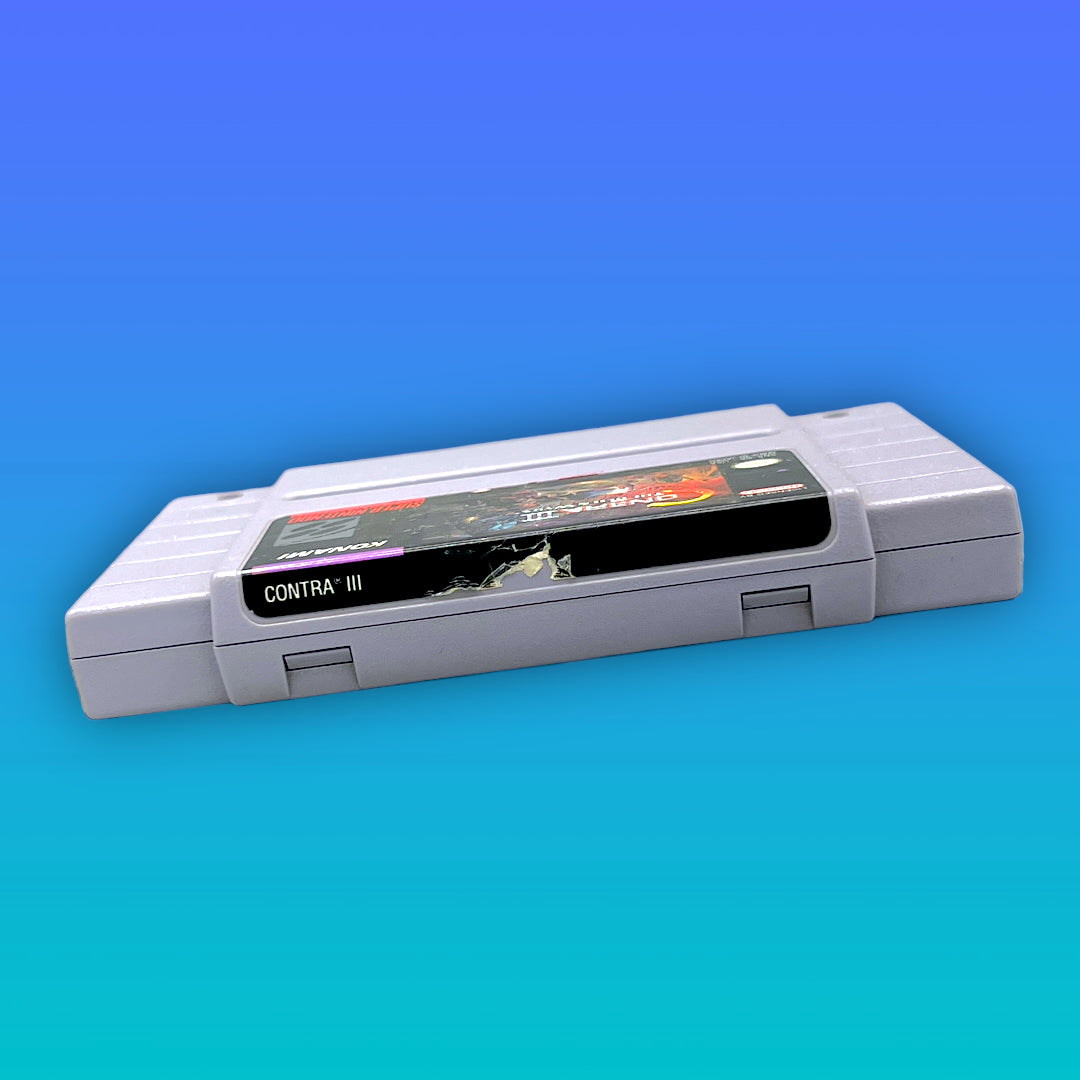 Contra III: The Alien Wars (Super Nintendo Entertainment System, 1992)