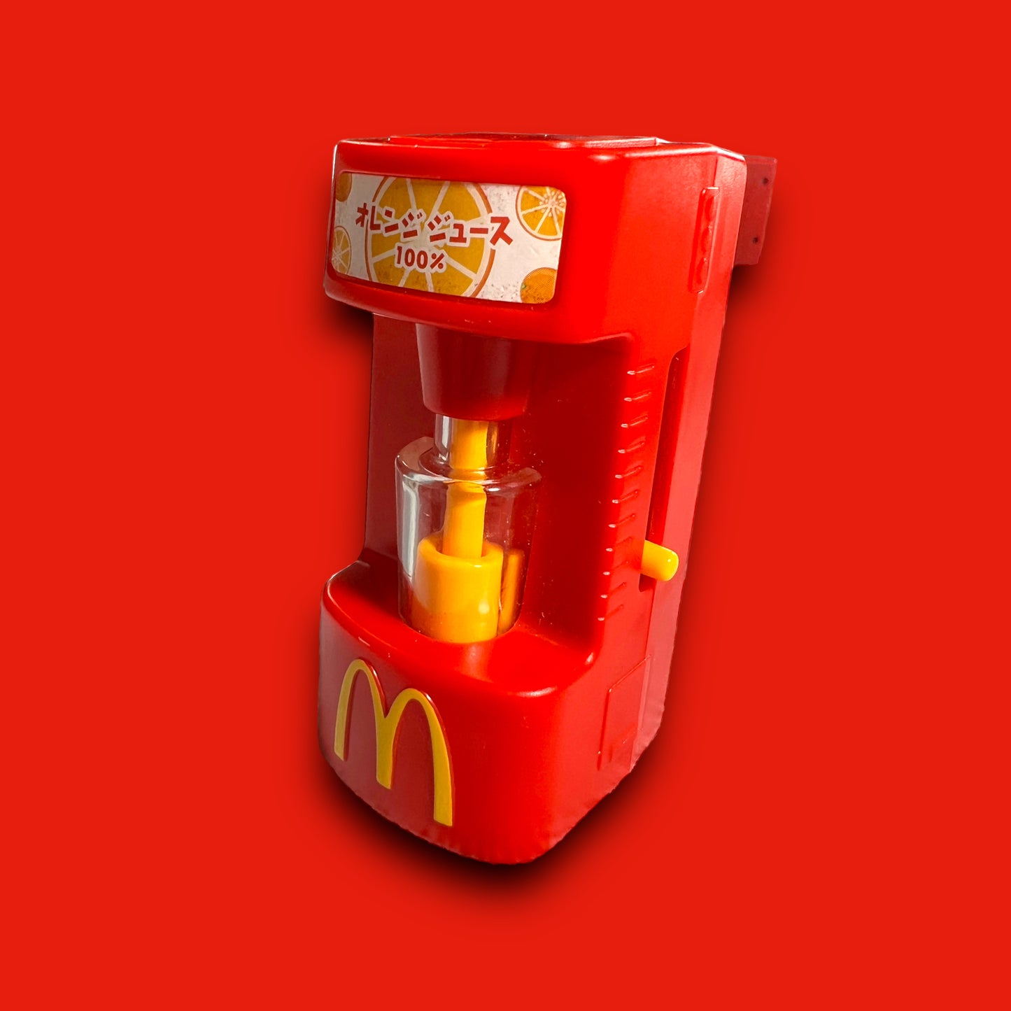 McDonald's Japan Narikiri Orange Juice Machine Toy (McDonald's 2019)