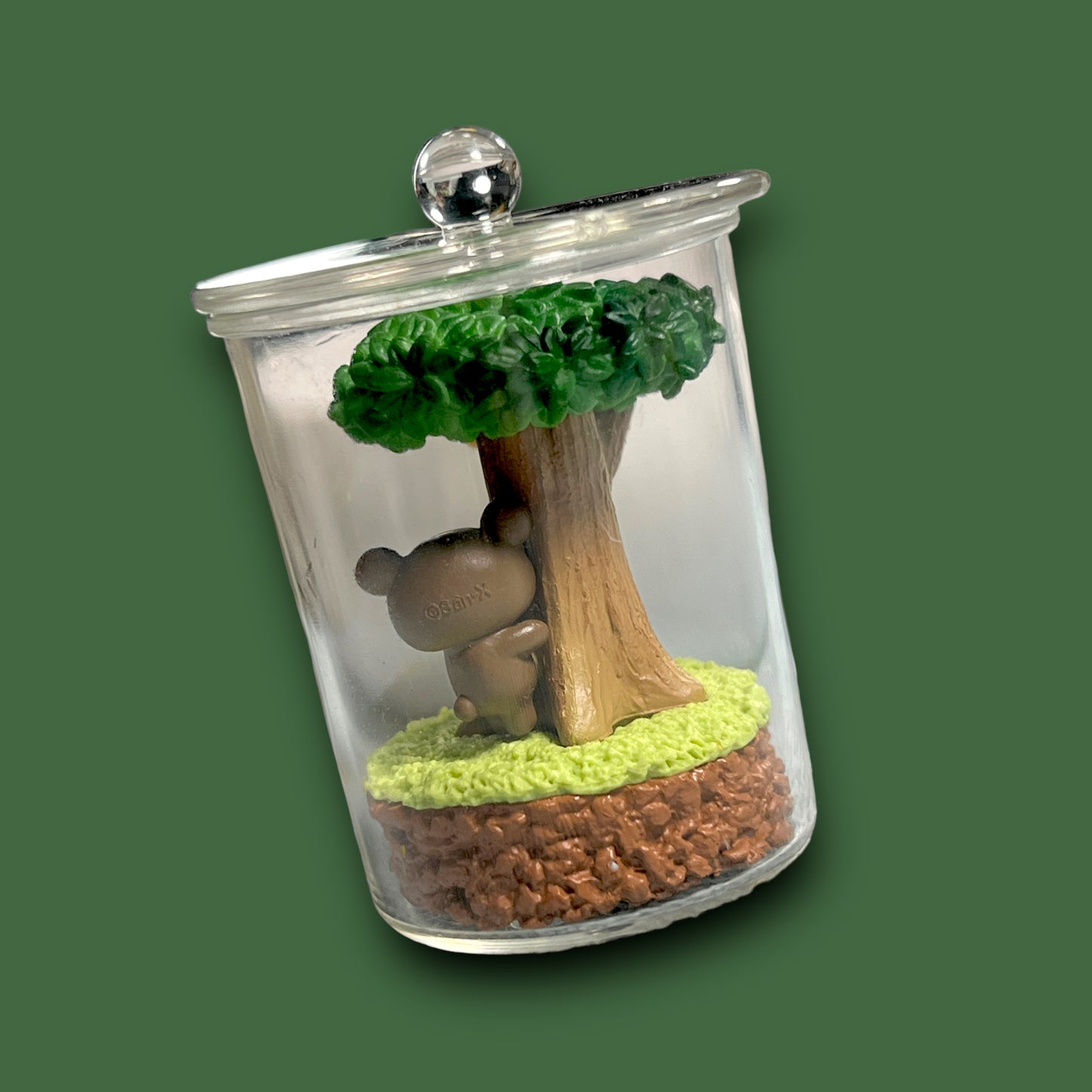 Rilakkuma Honey Forest Terrarium Figurine (Re-Ment 2017)