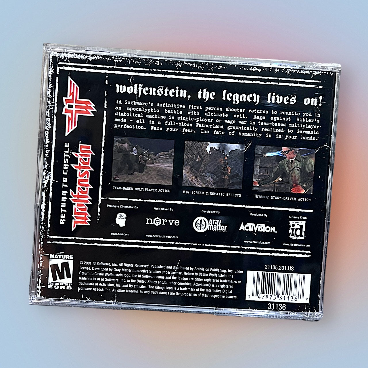 Return To Castle Wolfenstein (Microsoft Windows, 2001)