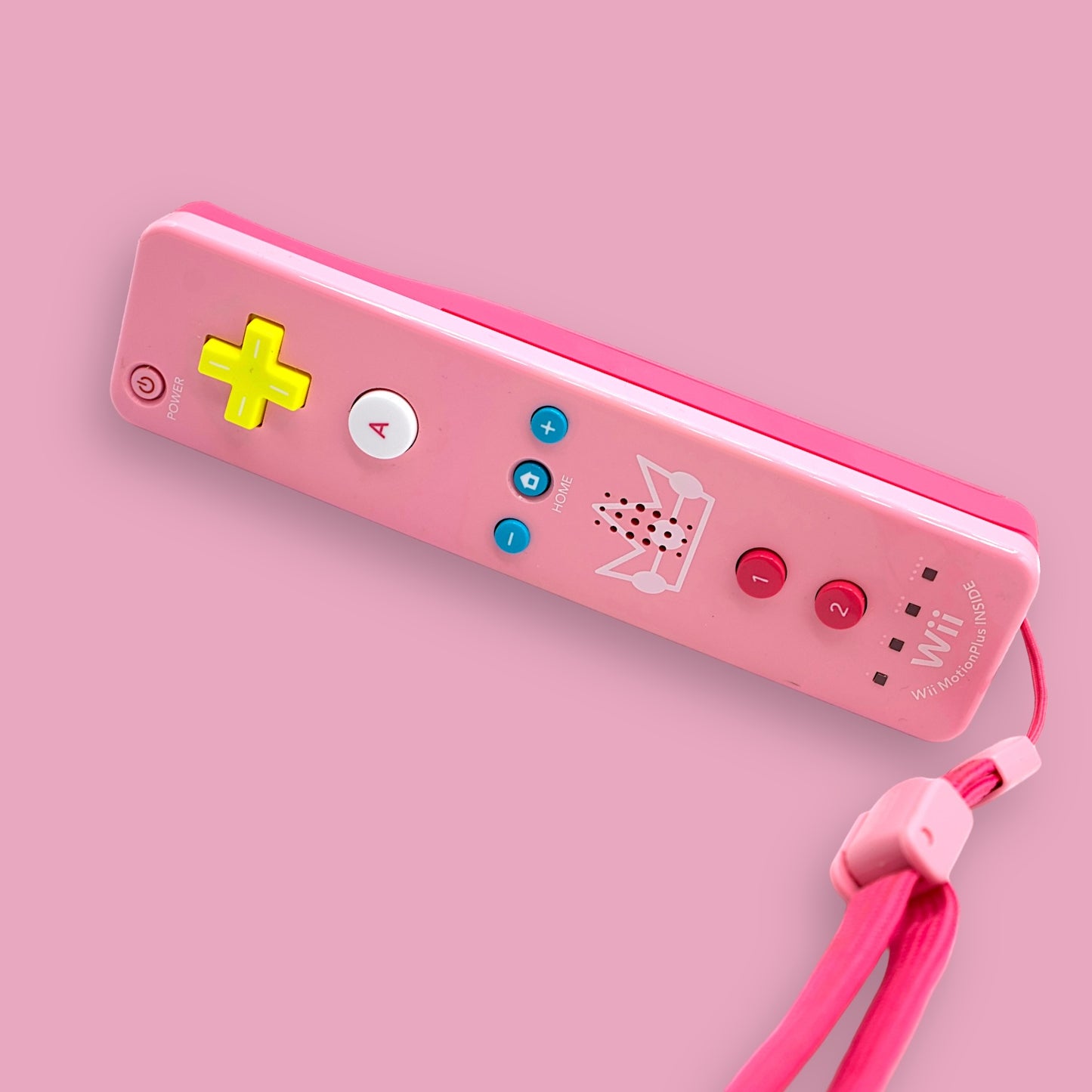 Wii Remote Plus: Princess Peach Edition (Nintendo Wii, 2014)