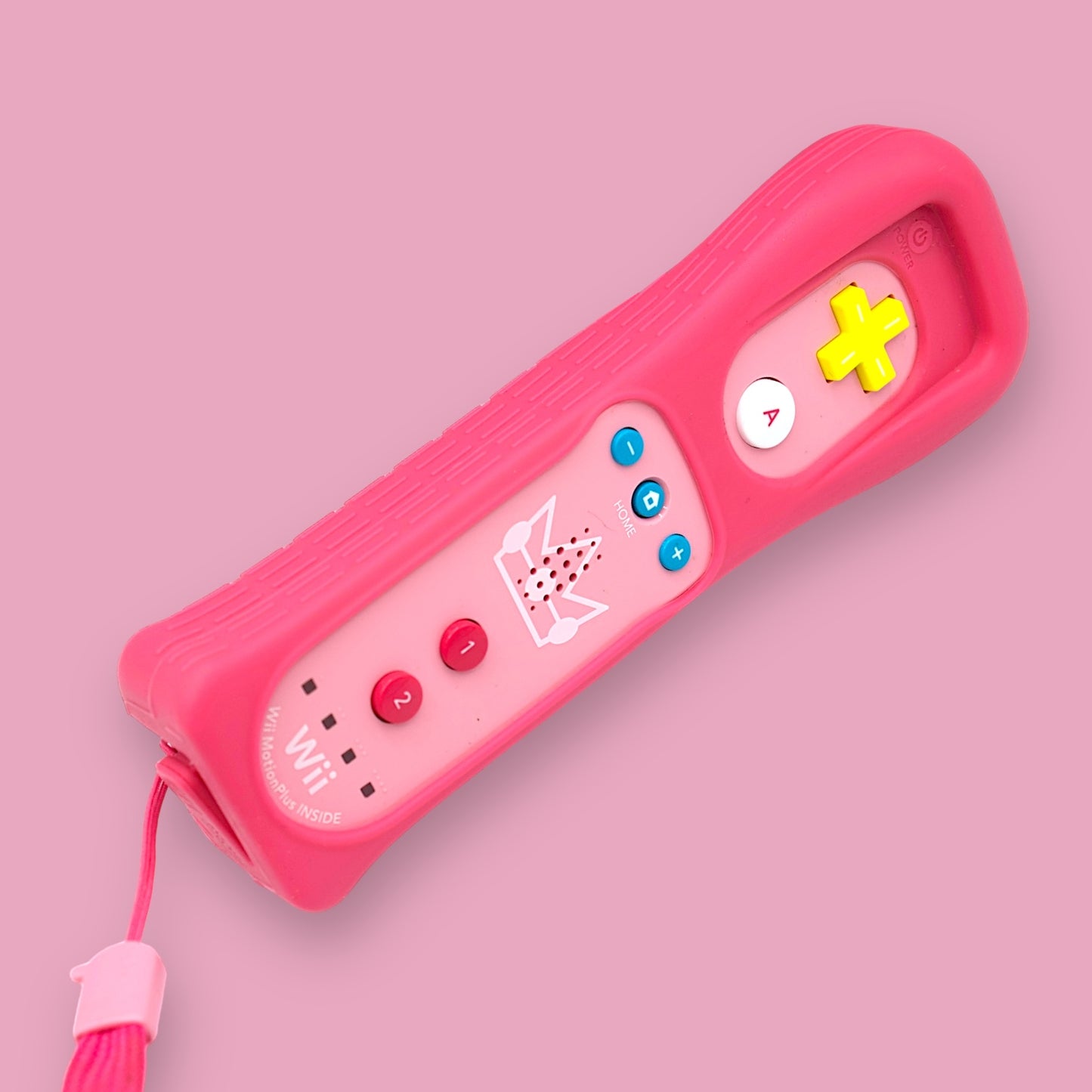 Wii Remote Plus: Princess Peach Edition (Nintendo Wii, 2014)