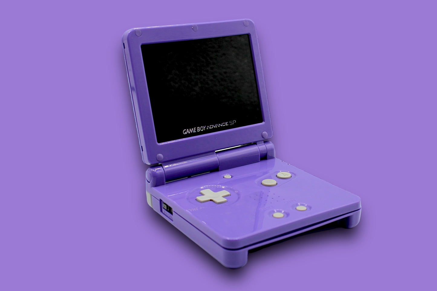 Mewtwo themed Game Boy Advance SP W/ IPS Screen V3