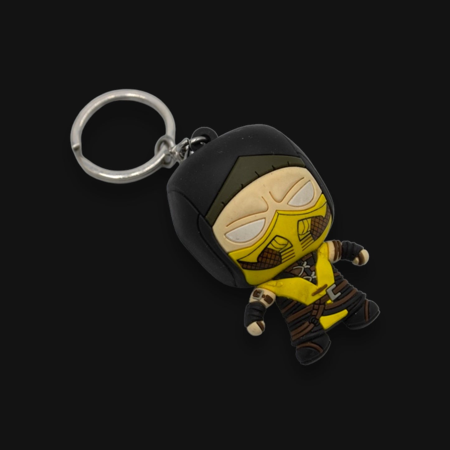 Mortal Kombat X Figural Keyring Keychain- Scorpion Gamestop Exclusive (NetherRealm Studios, Gamestop, 2015)