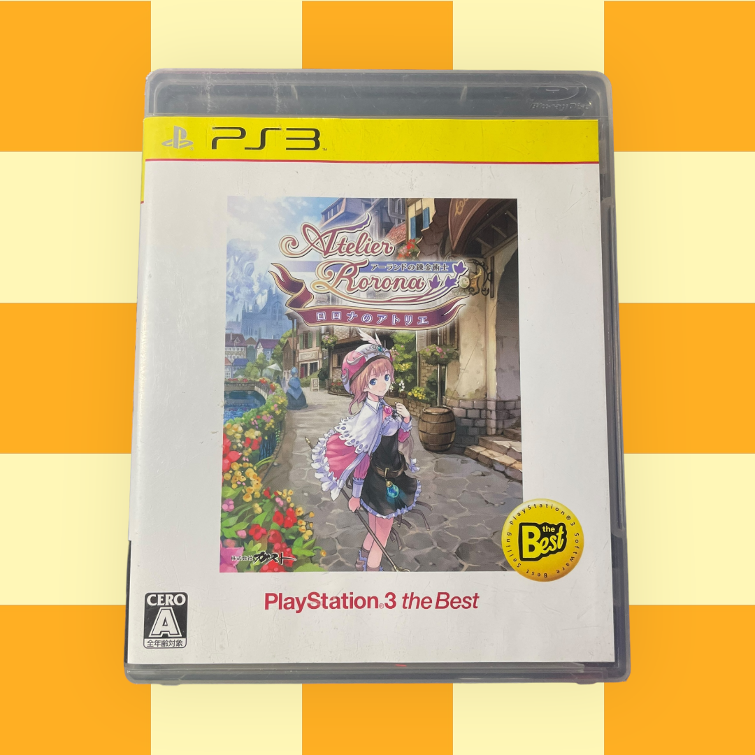 Atelier Rorona: The Alchemist of Arland [The Best] (NTSC-J Sony PlayStation 3, 2009)