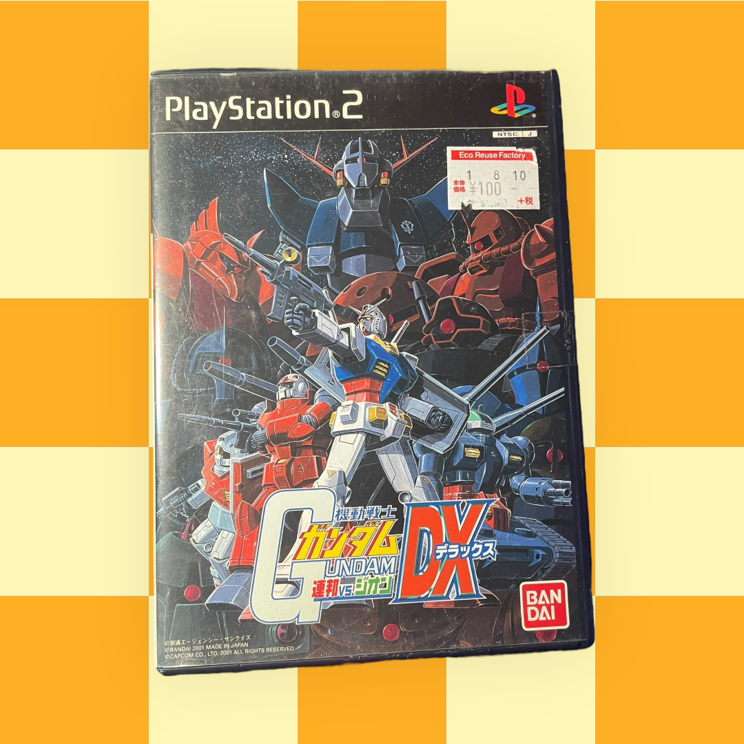 Mobile Suit Gundam: Federation vs. Zeon DX (NTSC-J, Sony PlayStation 2, 2001)