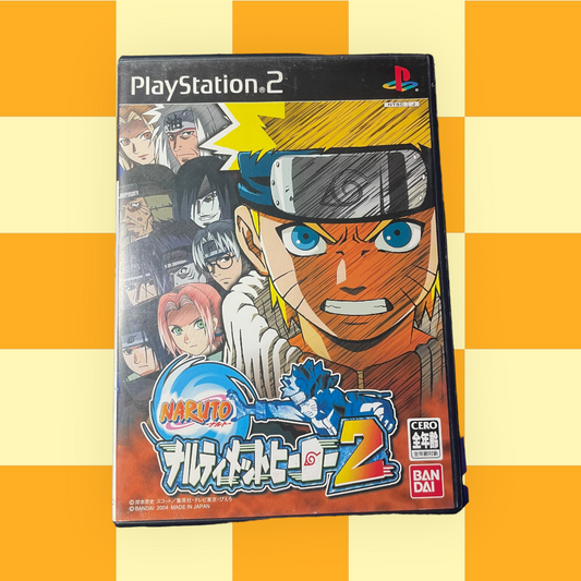 Naruto Narutimate Hero 2 (NTSC-J, Sony PlayStation 2, 2004)