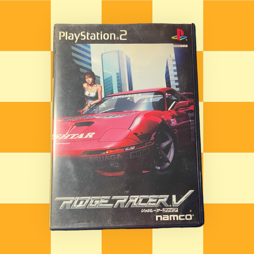 Ridge Racer V (NTSC-J, Sony PlayStation 2, 2000)