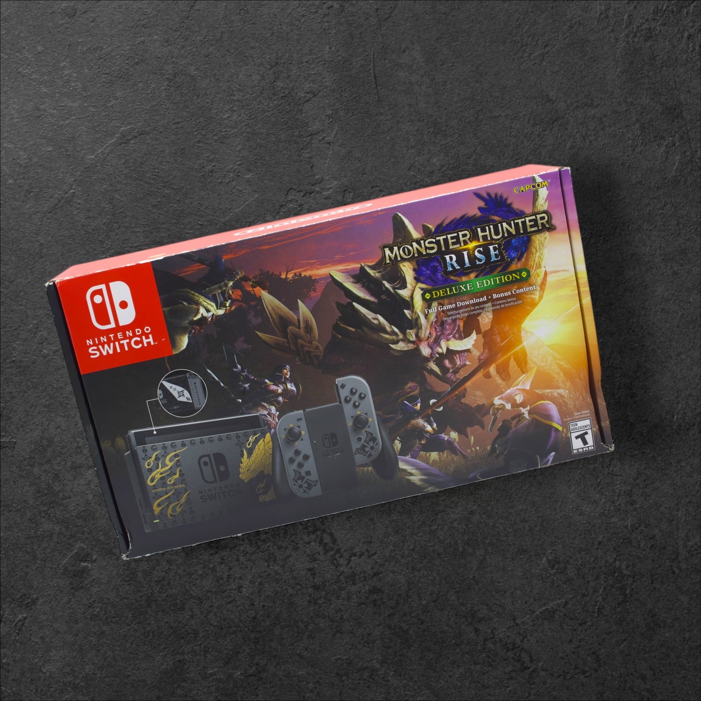 Nintendo Switch Monster Hunter Rise Deluxe Edition System (Open Box)