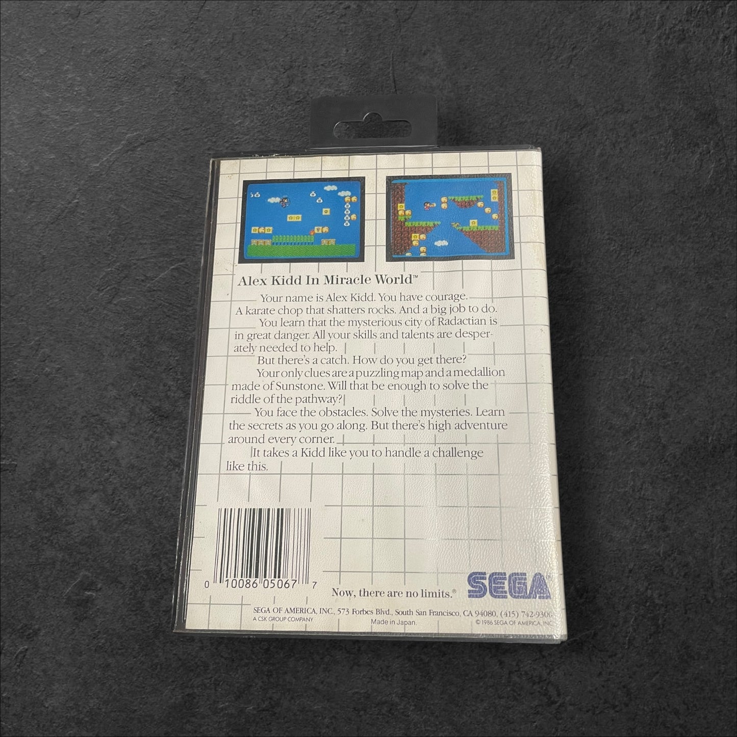 Alex Kidd in Miracle World (Sega Master System, 1986)