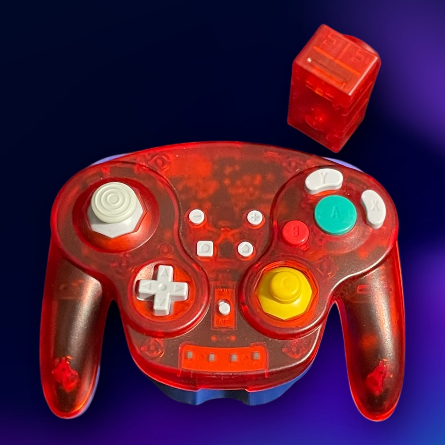 Wireless Controller for Nintendo GameCube - Red & Blue