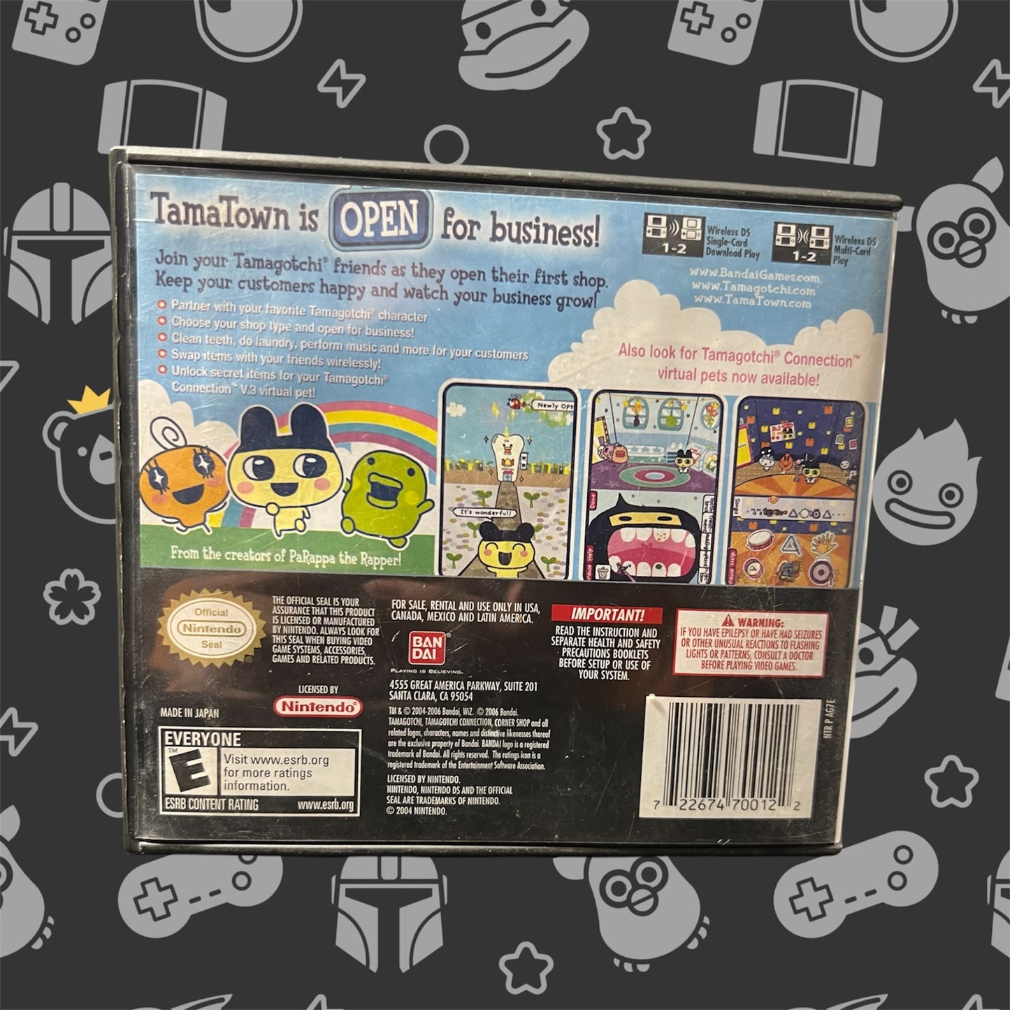 Tamagotchi Connection Corner Shop (Nintendo DS, 2005)